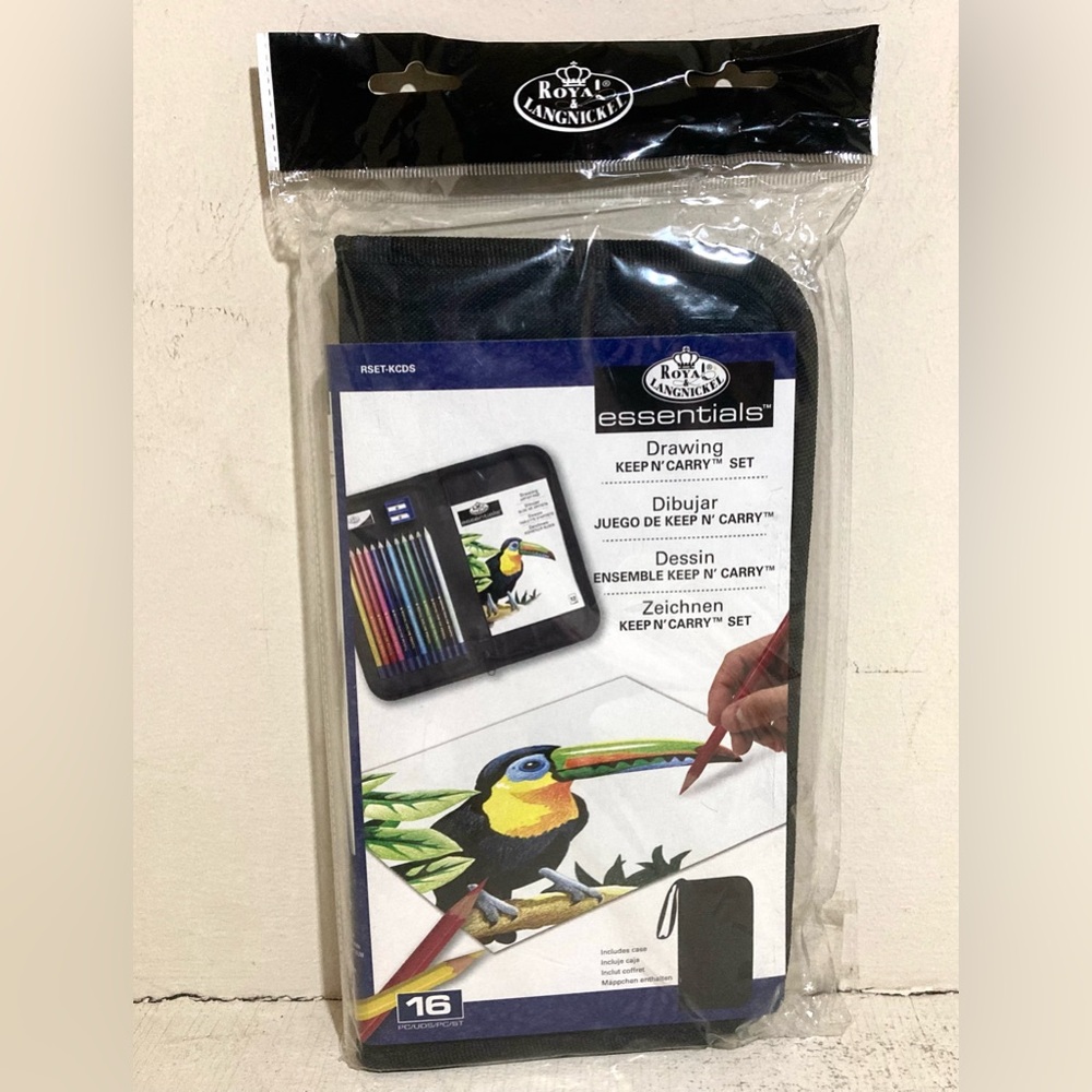 Royal & Langnickel Premier Drawing Pencil Art Set, 16 Pieces